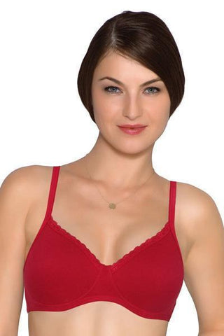 Cotton Casuals Non-Wired Bra (Size : 32C)