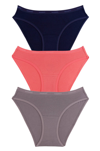 Essentials Cotton Bikini Briefs - Wide Band