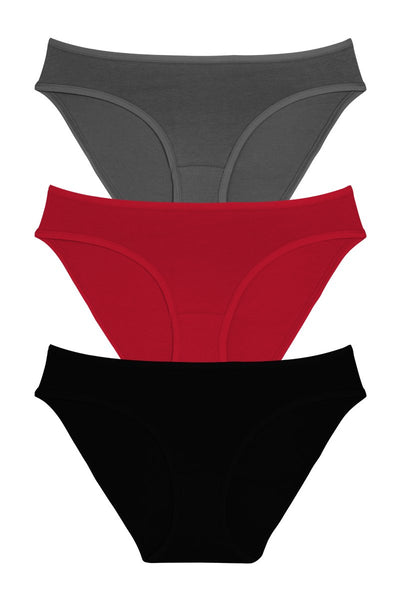 Essentials Cotton Bikini Briefs (New Fit)