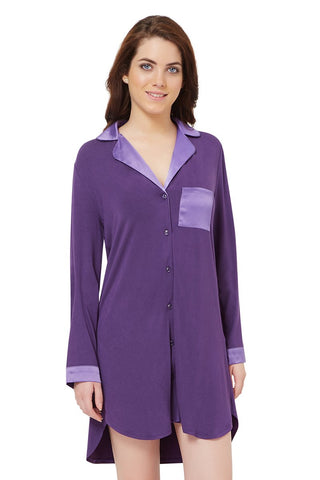 Satin Edge Sleep Shirt