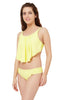 Flounced Swim Top